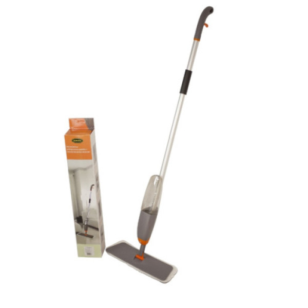 Швабра для підлоги з мікрофіброю 42см. та розпилювачем  Арт.LJQ-003