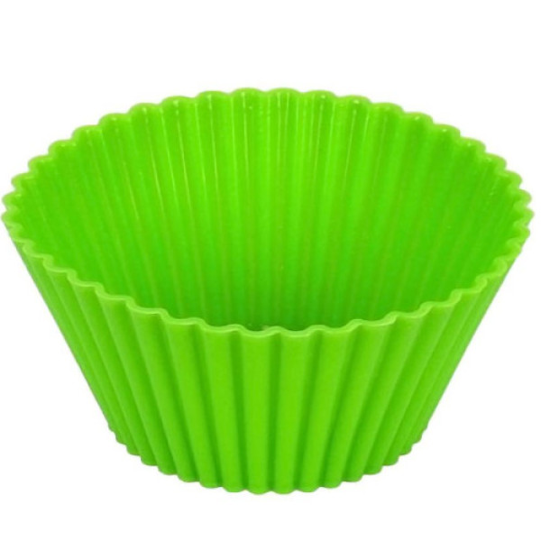 Форма для кексів силікон маленька 7*3см 1шт