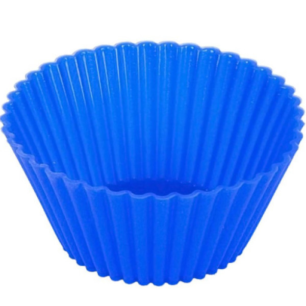 Форма для кексів силікон маленька 7*3см 1шт