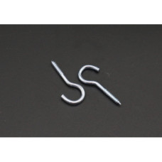 Вішак для ключів мет Колір білий 50х19 мм 1шт