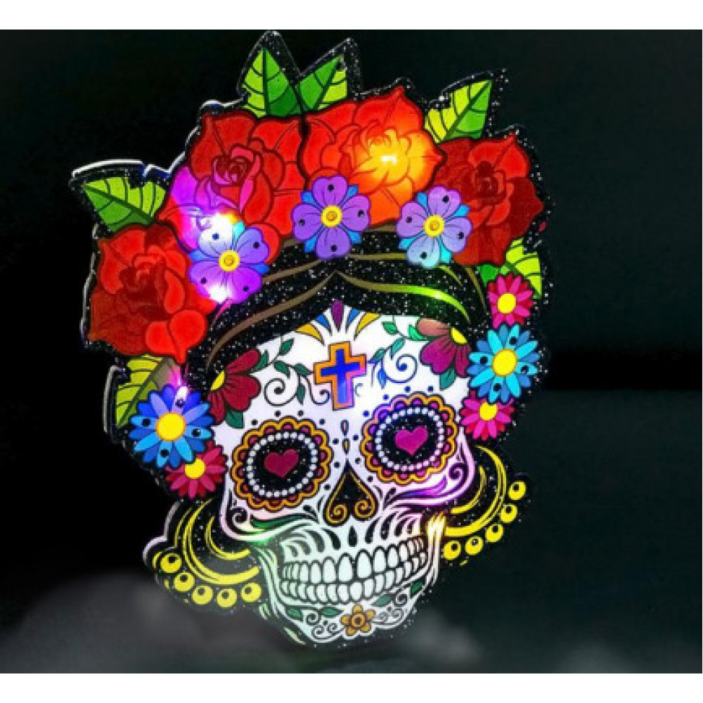 Декор з LED-підсвіткою на Halloween 26*17*1см 601-1