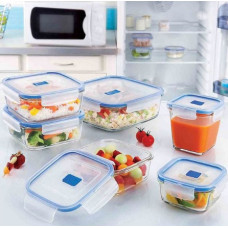 P3552 «Luminarc» Pure Box Active Ємність для їжі квадратна з кришкою 1220мл