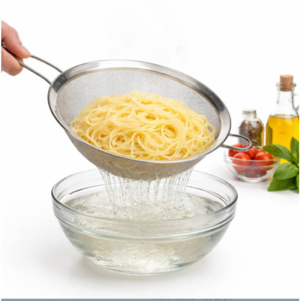 Друшляк-Сито нерж з ручкю 20см 13732