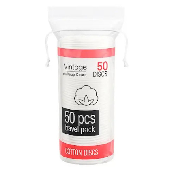 Vintage ватні диски 50шт Travel Pack