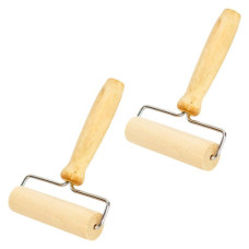 Дерев’яний кухонний ролик для розкачування тіста 637-15