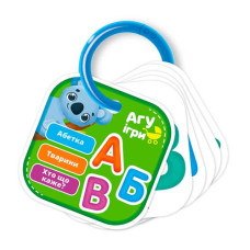 Гра настільна"Картки на кільці. Абетка" VT2000-03