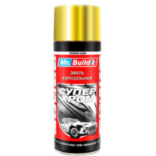 Спрей фарба Mr.Build №21 Хром золото 400 мл