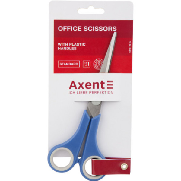 Ножиці Axent Standard, 17 см, сині