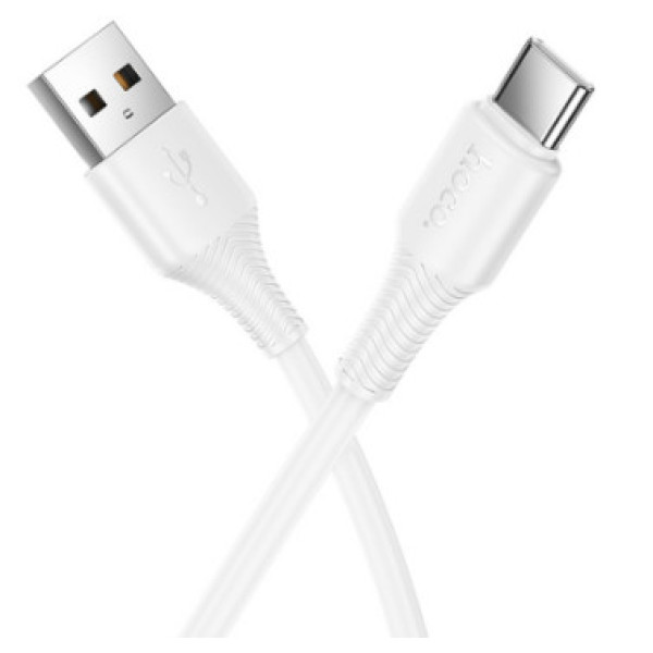 Кабель USB Hoco X120 Type-C 3A (Білий)