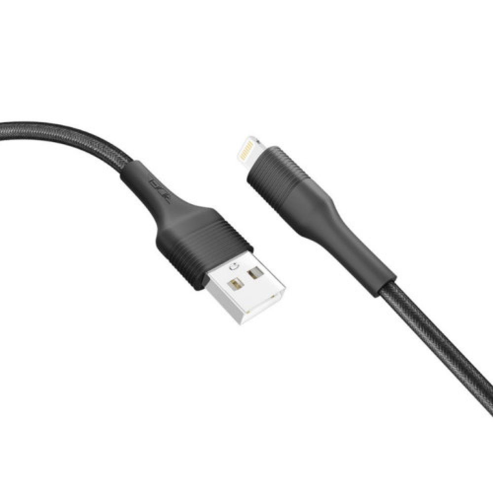 Кабель USB Ridea RC-M132 Fila 12W Lightning (Чорний)