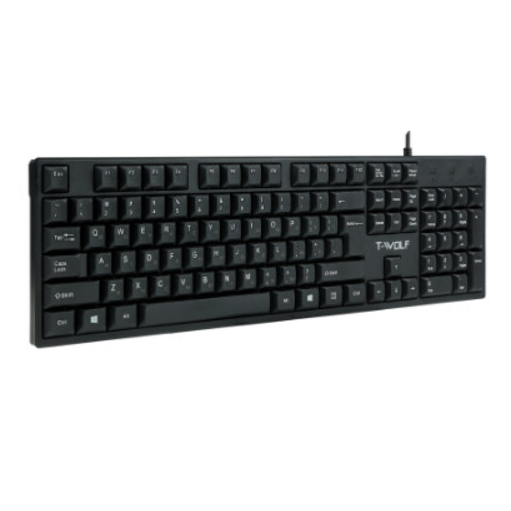Клавіатура TWolf T15 (Чорна)