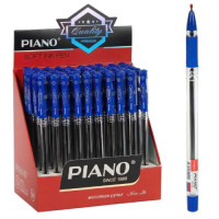 Ручка масляна 0,7мм Finegrip PIANO PT-111 синя