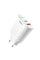 Мережевий зарядний пристрій Yoki Led Series YK-20PD+QC 20W (Бiлий)