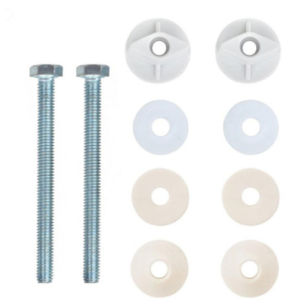 Комплект арматури для зливного бачка з нижнею подачею води 1/2 ″ та одним режимом зливу СТОП АБк-10