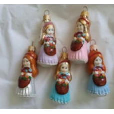 Скляна іграшка 1197/2 Принцеса