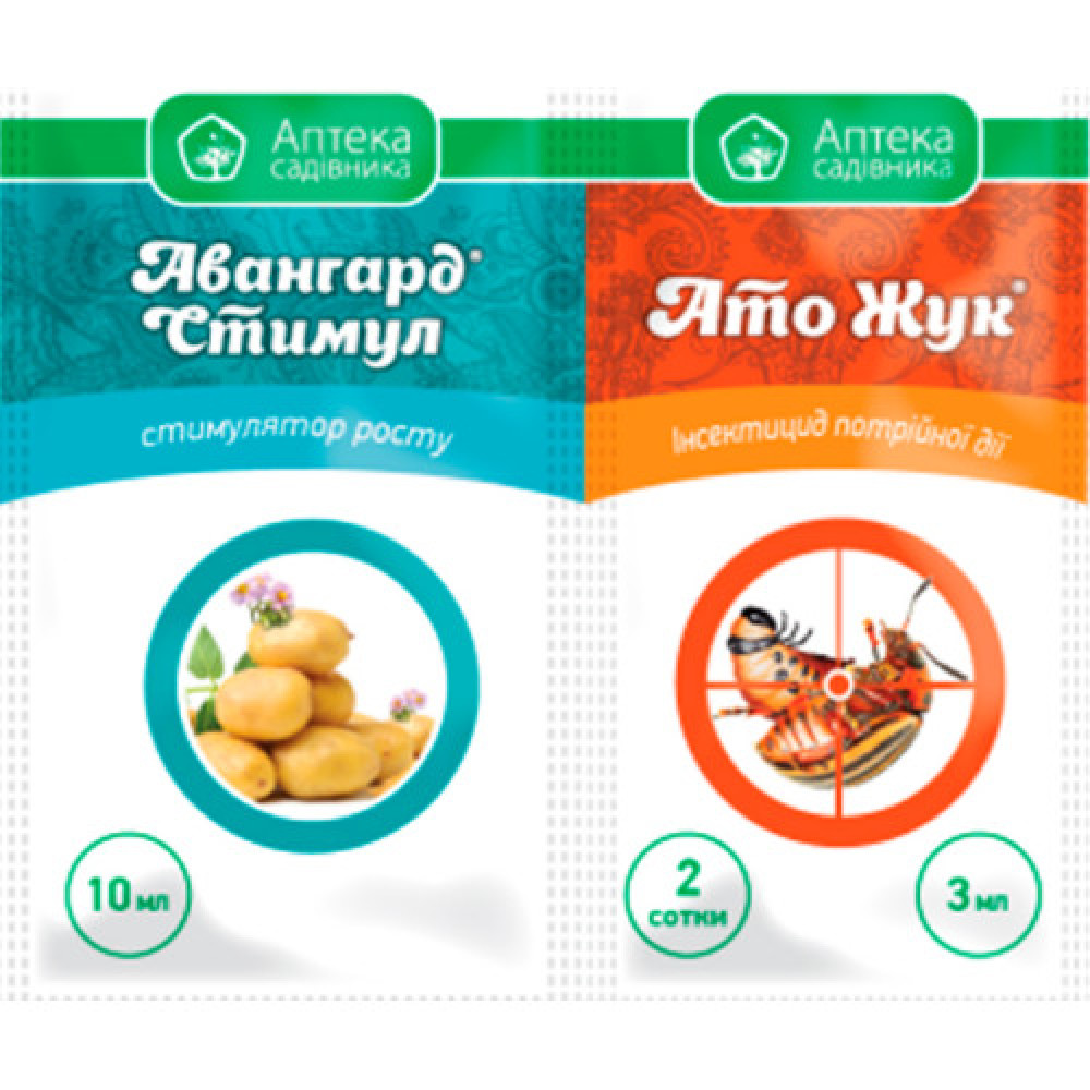 АТО Жук 3 мл + Авангард Стимул роста 10 мл