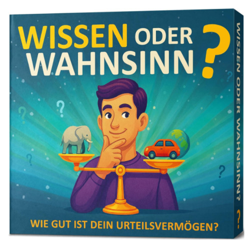 Настільна гра під назвою «Wissen oder Wahnsinn?» Знання чи Божевілля?