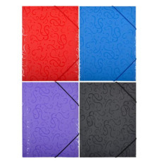 Тека на гумці А4 візерунок