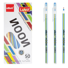 Ручка кулькова "Noon" "Ellott" ET2407-50 синя