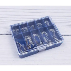 Набір гачків СОКОЛ прозора коробочка малий