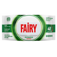 Вологі серветки для прибирання Fairy Біле мило, 100 шт