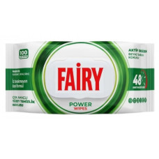 Вологі серветки для прибирання Fairy Біле мило, 100 шт