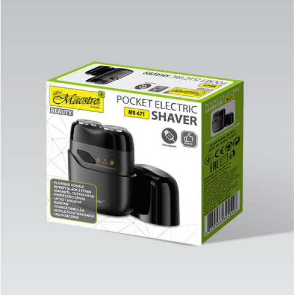 Кишенькова електробритва Maestro MR-671