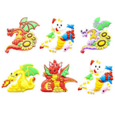 Магніт гумовий "Змія 2025"