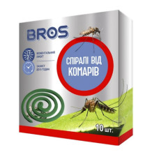 Спіраль від комарів Bros 10 шт у пачці