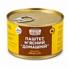Паштет м'ясний "Домашній "Classo М'ясо 300г (18)