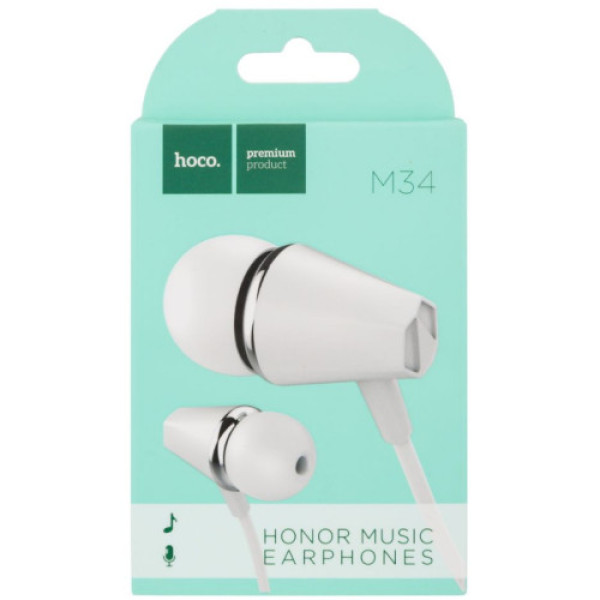 Навушники Hoco M34 (Чорний/ Білий)