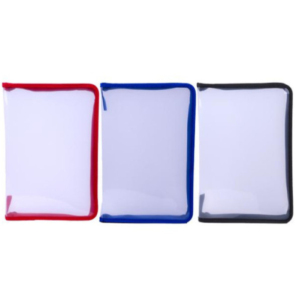 Папка-Тека А4 на змійці прозора