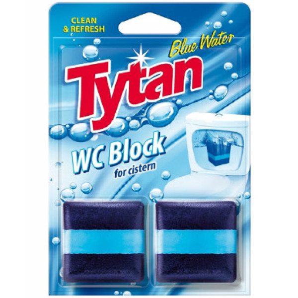 Tytan Таблетка WC д/зливного бачка Blue Water 2шт