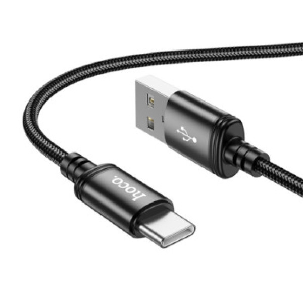 Кабель USB Hoco X89 Type-C 3A 2m (Чорний)