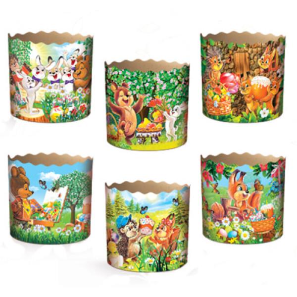 Форма для паски 350-400г Ф110*85