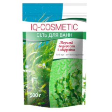 IQ-Cosmetic сіль д/ванни 500г морські водорості і мікроелементи