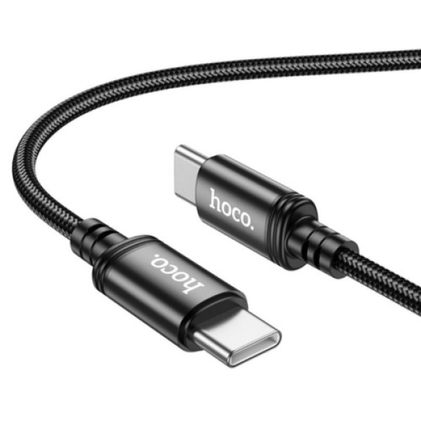 Кабель USB Hoco X91 60W Type-C to Type-C 3m (Чорний)