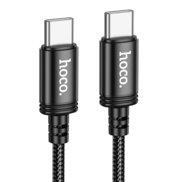 Кабель USB Hoco X91 60W Type-C to Type-C 3m (Чорний)