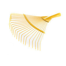 Граблі віялові 370×400 мм 22 круглих прути 0,33 кг  (СИЛА)