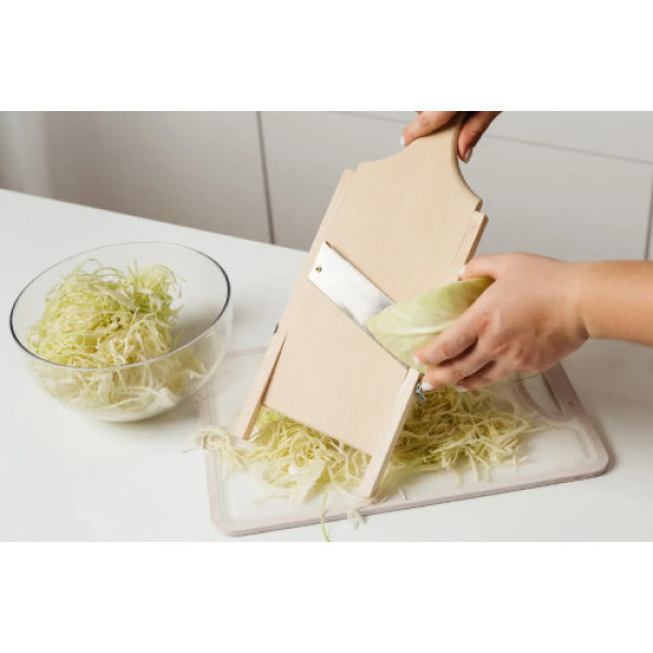 Шинковка дерев'яна 1 лезо