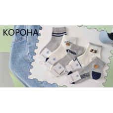 Шкарпетки дитячі CY401-7 КОРОНА 3-5/9-1 років