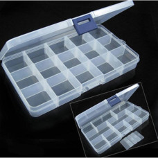 Пластиковий органайзер 17*10см 15яч Del