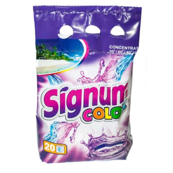 SIGNUM порошок д/прання Color 1,5 кг п/е