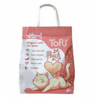 Соєвий наповнювач TOFU 6л MiMi CAT Персик