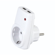 *Розетка USB 16A 250V 113-001-0001 HOROZ AXIS