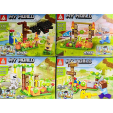 Конструктор "MINECRAFT" Bambi 66071-3, 87 деталей