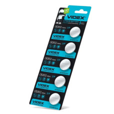 Батарейка VIDEX CR2032 1шт.