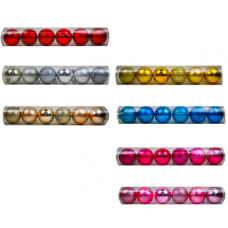 Набір Новорічних куль 6шт 7см