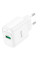 Мережевий Зарядний Пристрій Hoco C140A 1USB QC 18W (Бiлий)