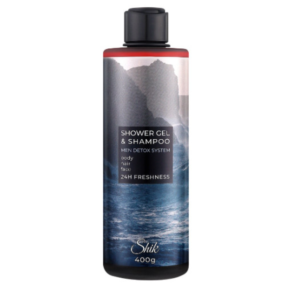Shik гель д/душу 400г Men Detox System
